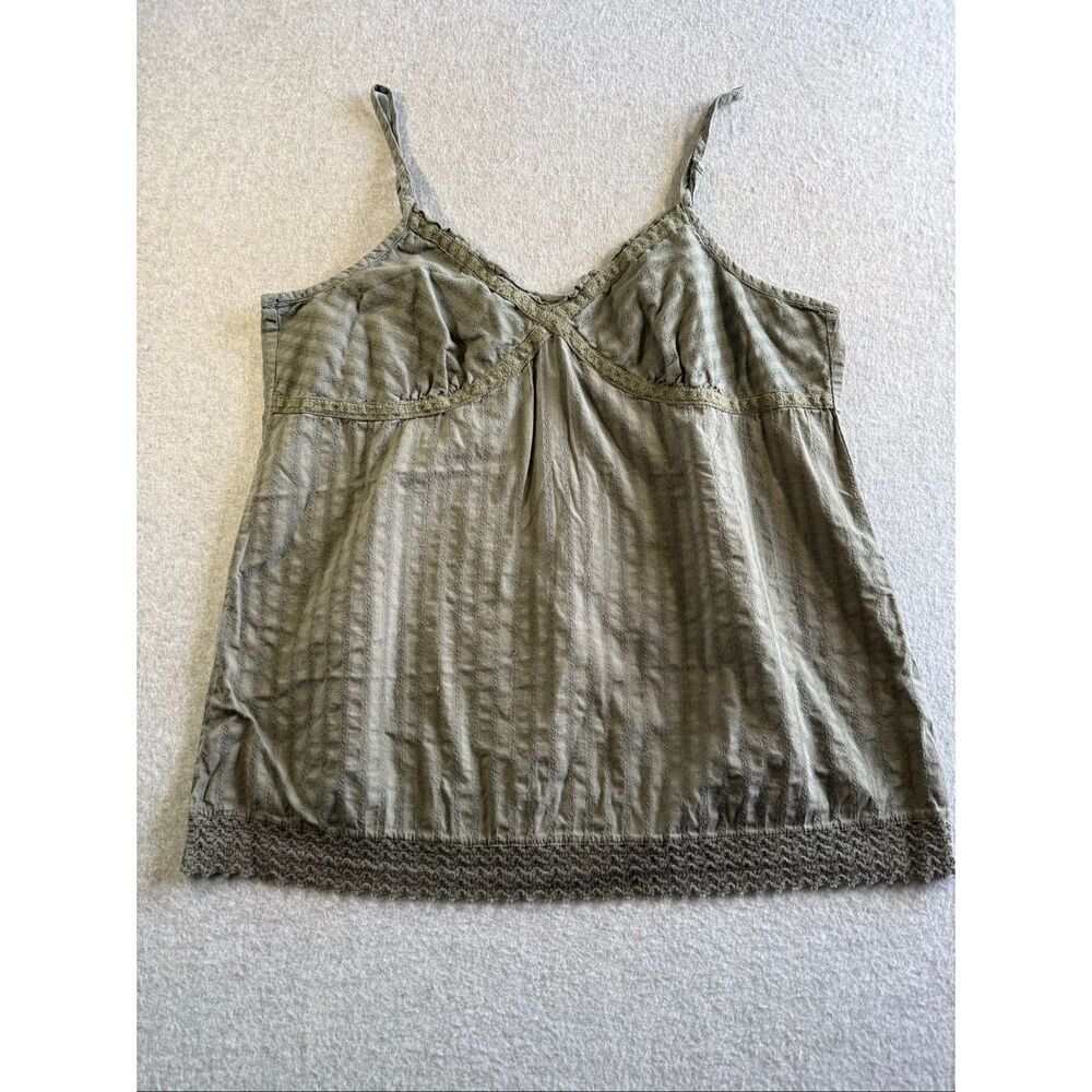 vtg Faded Glory boho babydoll camisole  tank top XL